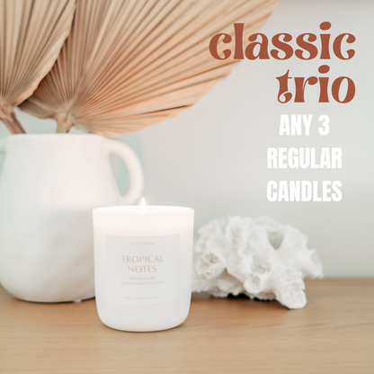 Signature Trio Regular Candle Set / Bundle + Save