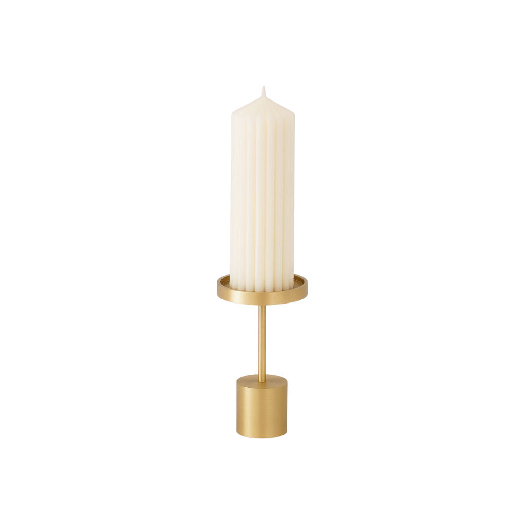 Brass Candle Holder - Square