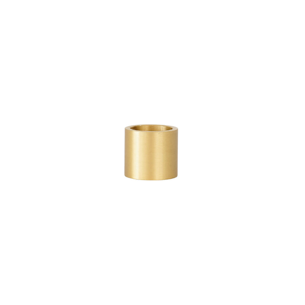 Brass Candle Holder - Column